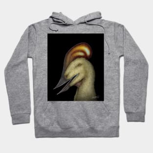 Kariridraco Pterosaur Portrait Hoodie